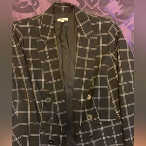 Bar III Black Blazer New